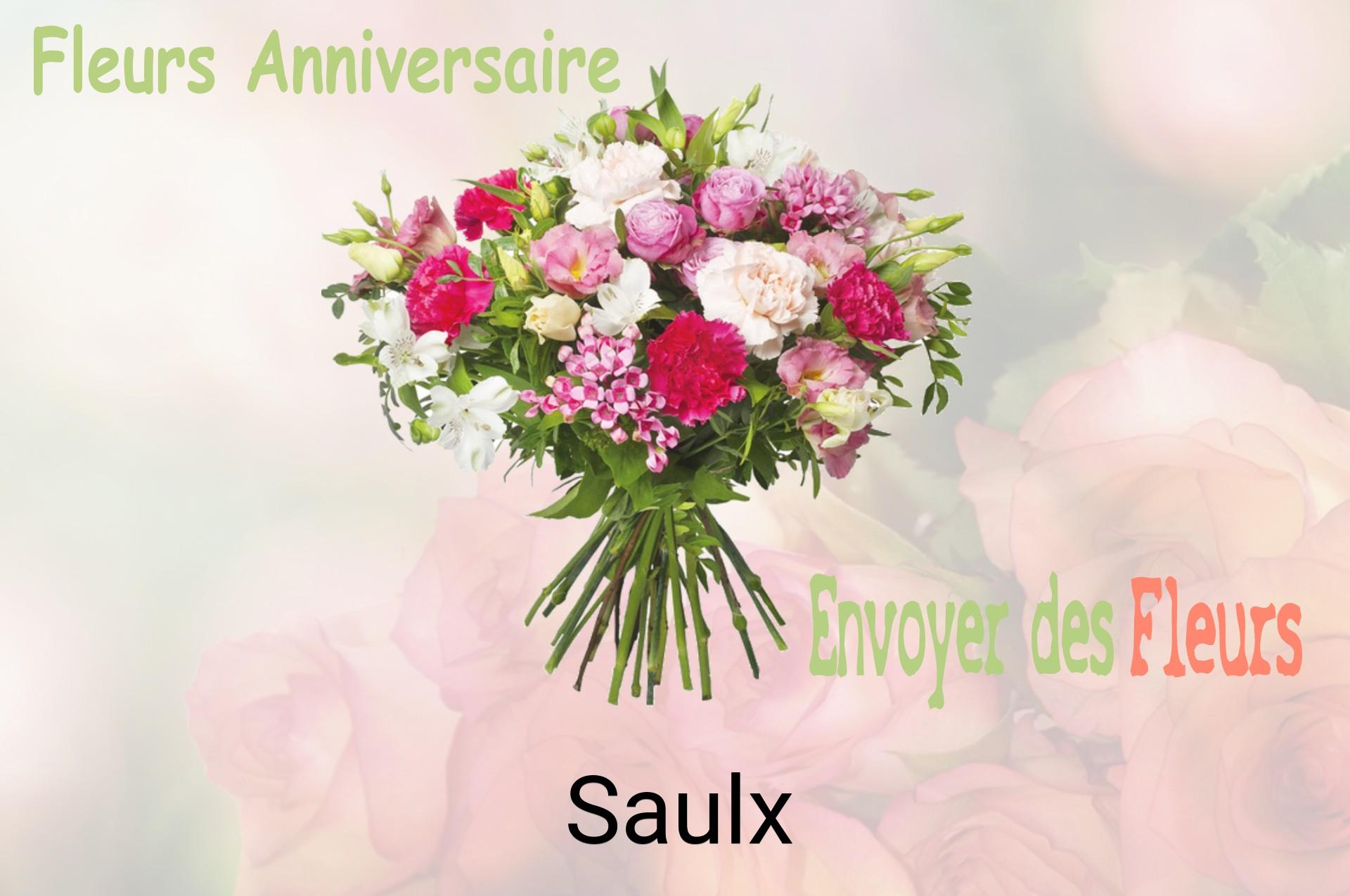 Bouquet de fleurs d’anniversaire livré à Saulx
